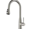Karran Faraday 1.8 GPM Single Lever Lead-free Brass ADA Kitchen Faucet, Pull-Down, Spot Free Stainless Steel, KKF750SFSS