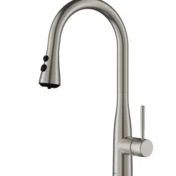 Karran Faraday 1.8 GPM Single Lever Lead-free Brass ADA Kitchen Faucet, Pull-Down, Spot Free Stainless Steel, KKF750SFSS
