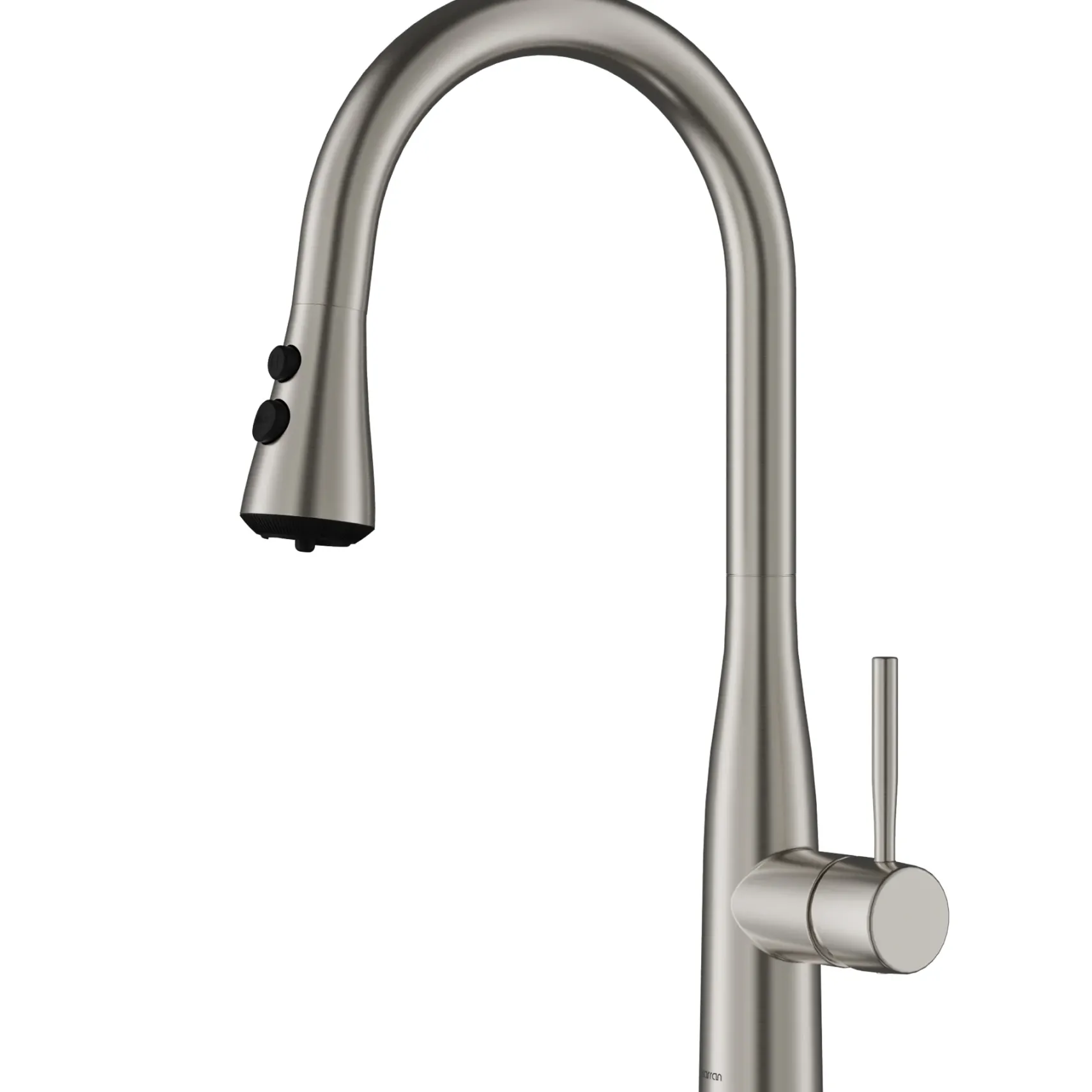 Karran Faraday 1.8 GPM Single Lever Lead-free Brass ADA Kitchen Faucet, Pull-Down, Spot Free Stainless Steel, KKF750SFSS