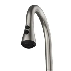 Karran Faraday 1.8 GPM Single Lever Lead-free Brass ADA Kitchen Faucet, Pull-Down, Spot Free Stainless Steel, KKF750SFSS