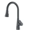 Karran Kadoma 1.8 GPM Single Lever Handle Touchless ADA Kitchen Faucet, Pull-Down Kitchen, Gunmetal Grey, KKF340GG