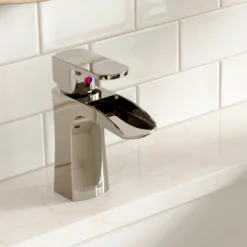 Karran Kassel 1.2 GPM Single Lever Handle Lead-free Brass ADA Bathroom Faucet, Basin, Chrome, KBF440C