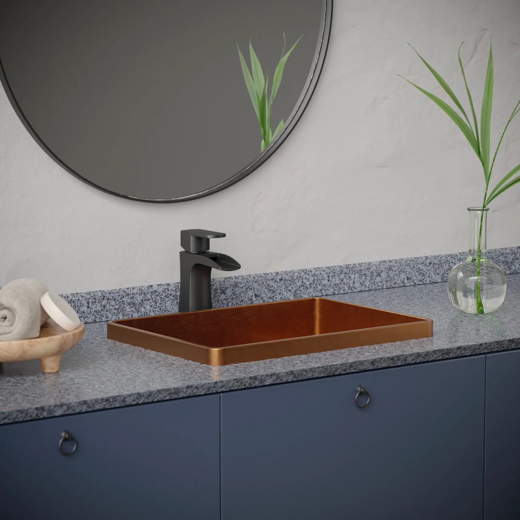 Karran Kassel 1.2 GPM Single Lever Handle Lead-free Brass ADA Bathroom Faucet, Basin, Gunmetal Grey, KBF440GG