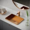 Karran Kassel 1.2 GPM Single Lever Handle Lead-free Brass ADA Bathroom Faucet, Basin, Brushed Copper, KBF440BC