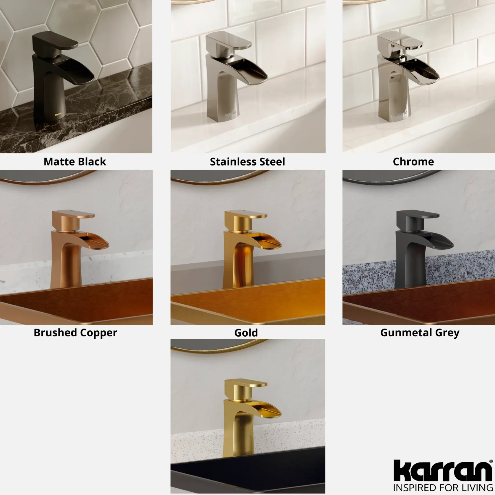 Karran Kassel 1.2 GPM Single Lever Handle Lead-free Brass ADA Bathroom Faucet, Basin, Brushed Gold, KBF440BG