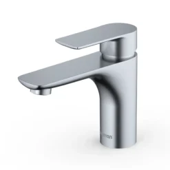 Karran Kayes 1.2 GPM Single Lever Handle Lead-free Brass ADA Bathroom Faucet, Basin, Stainless Steel, KBF420SS