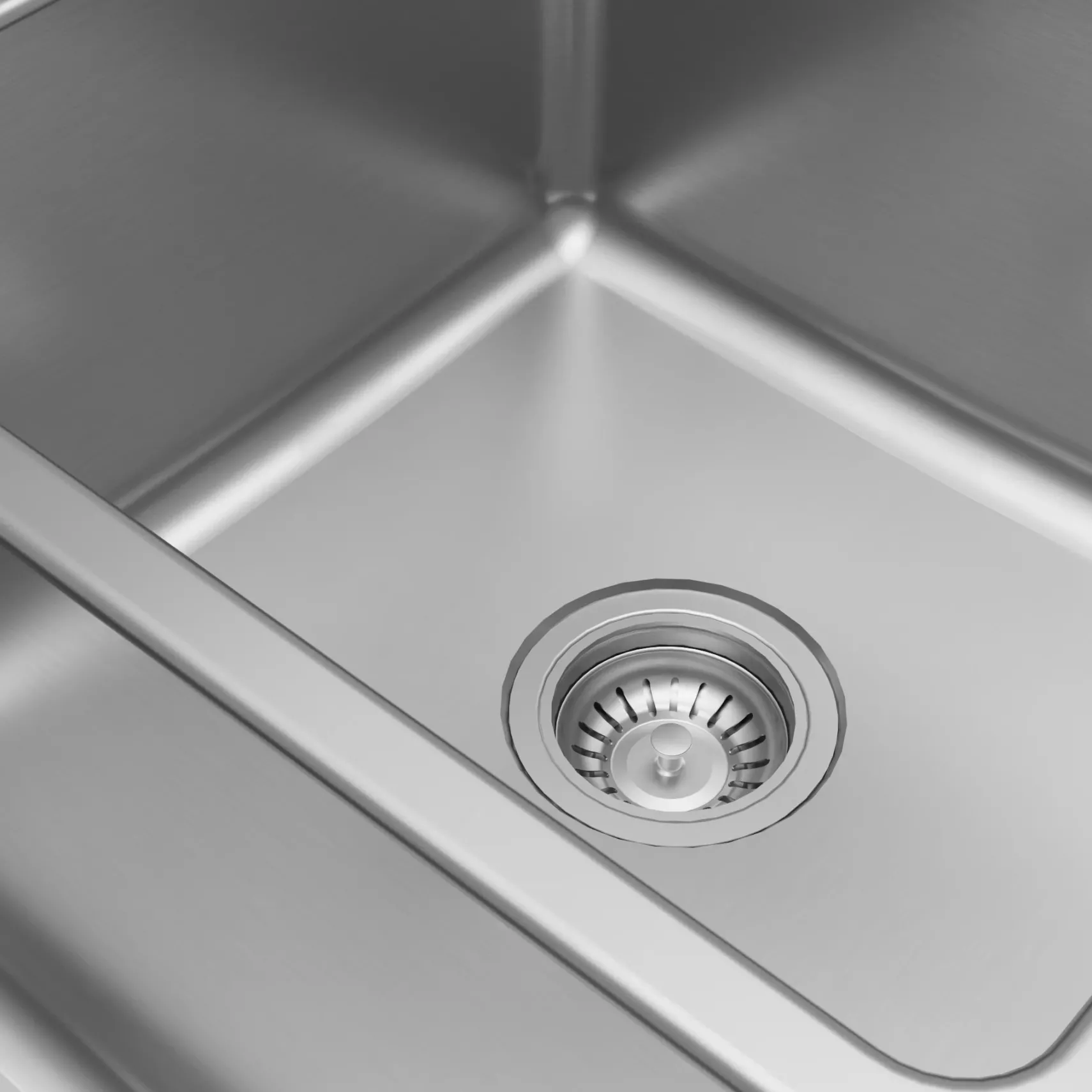 Karran Lansen 33" Drop In Stainless Steel Kitchen Sink, 50/50 Double Bowl, TMDB3311-PK1