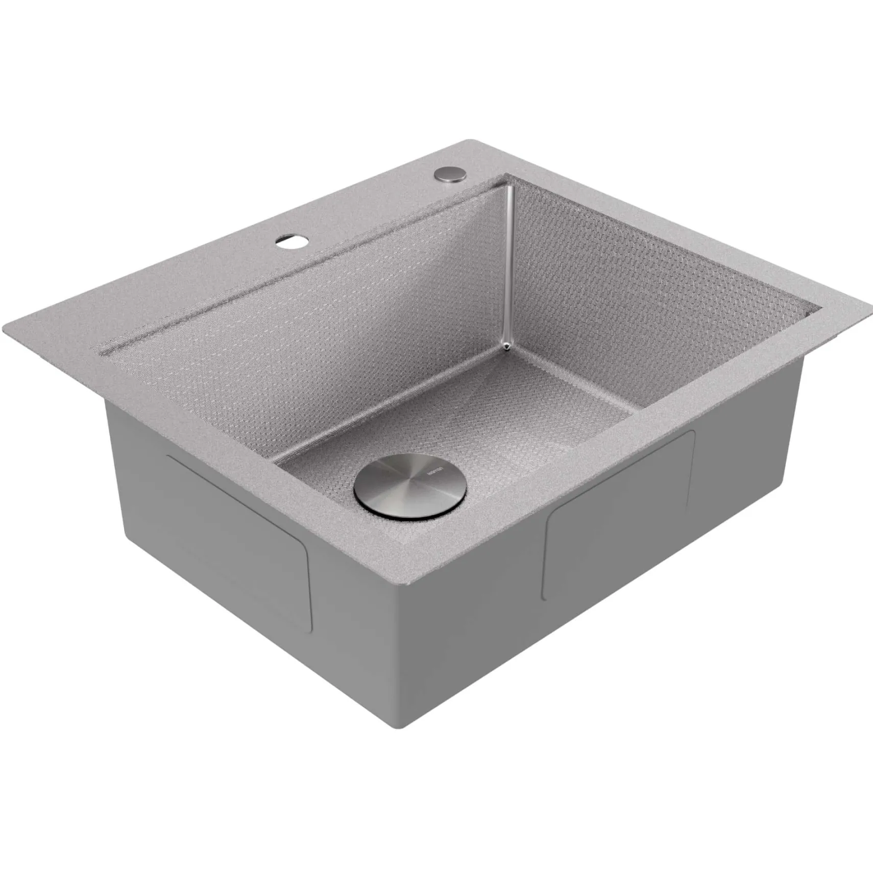 Karran Matrix 25" Drop In/Topmount Stainless Steel Workstation Kitchen Sink with Accessories, 16 Gauge, HST2522SBSS