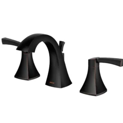 Karran Randburg 1.2 GPM Double Lever Handle Lead-free Brass ADA Bathroom Faucet, Widespread, Oil Rubbed Bronze, KBF524ORB