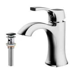 Karran Randburg 1.2 GPM Single Lever Handle Lead-free Brass ADA Bathroom Faucet, Basin, Chrome, KBF520C
