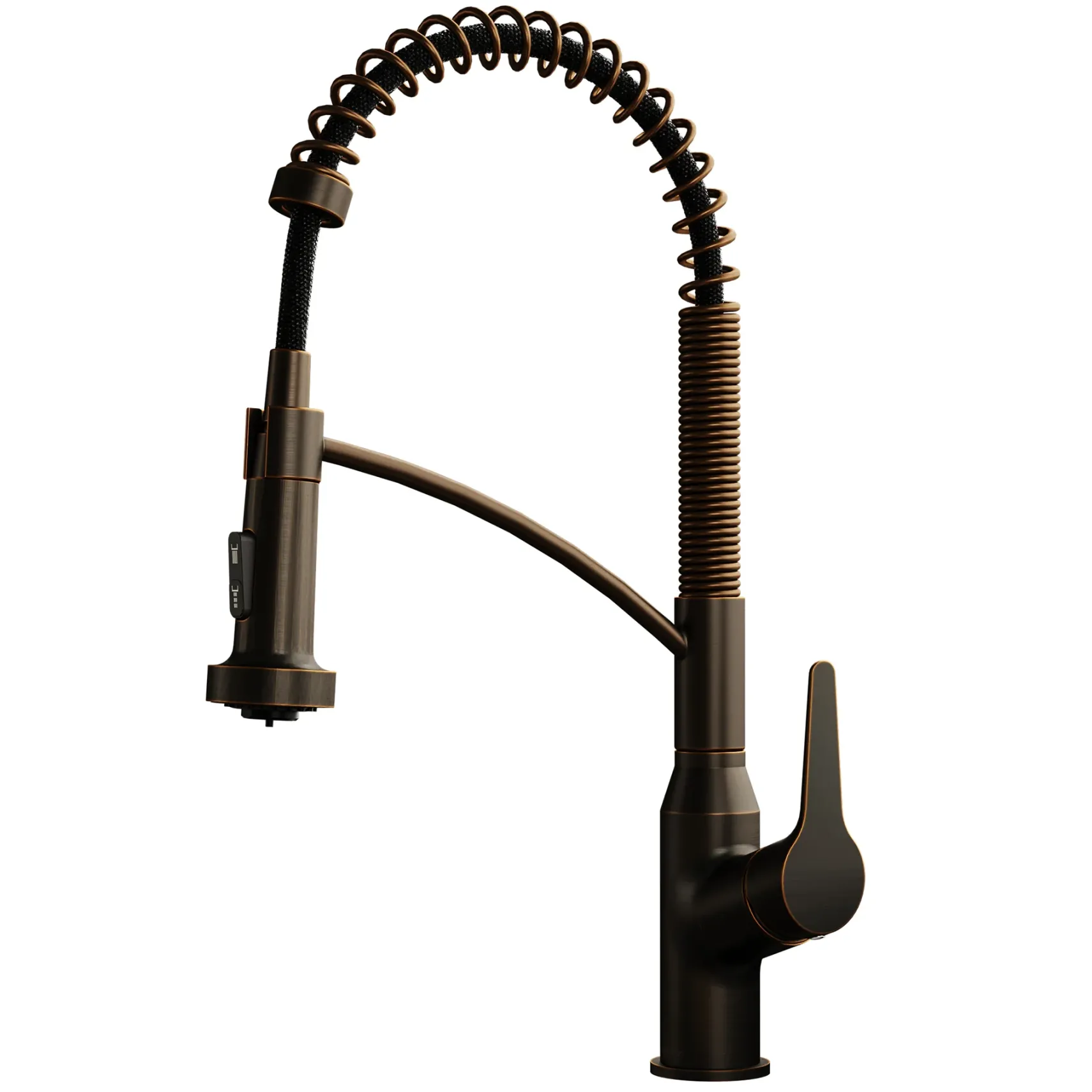 Karran Scottsdale 1.8 GPM Single Lever Handle Lead-free Brass ADA Kitchen Faucet, Pull-Down Kitchen, Oil Rubbed Bronze, KKF210ORB