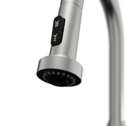 Karran Scottsdale Touchless Pull-Down Kitchen Faucet, Spot Free Stainless Steel, Brass, KKF255SFSS
