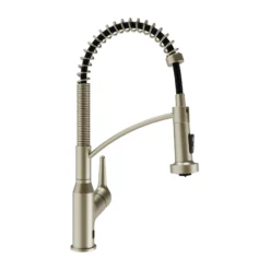 Karran Scottsdale Touchless Pull-Down Kitchen Faucet, Spot-Free Champagne Bronze, Brass, KKF215SFCB