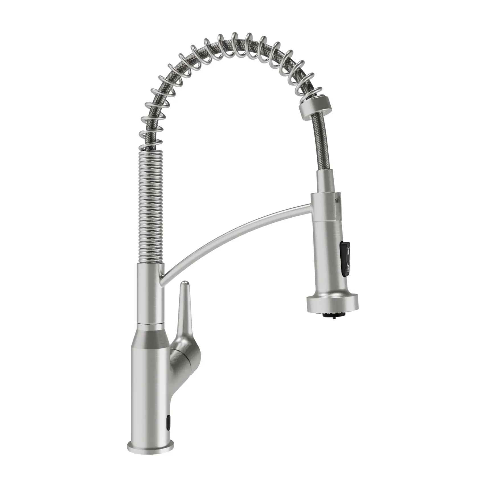 Karran Scottsdale Touchless Pull-Down Kitchen Faucet, Spot Free Stainless Steel, Brass, KKF215SFSS