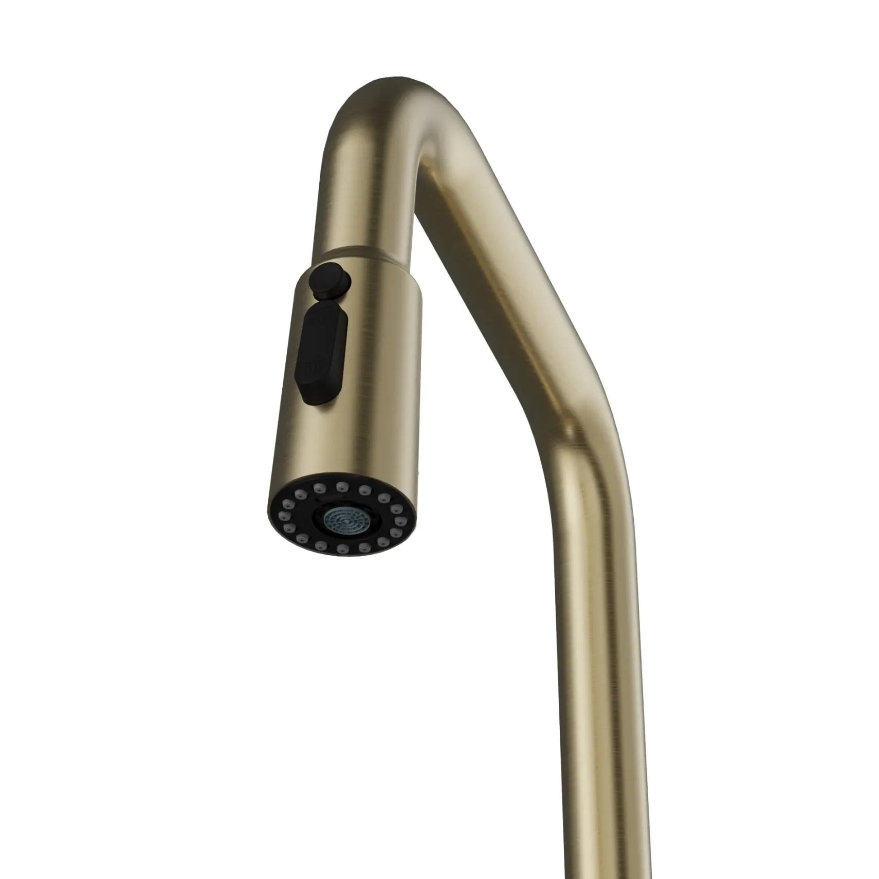 Karran Stalbridge 1.8 GPM Single Lever Lead-free Brass ADA Kitchen Faucet, Pull-Down, Spot-Free Champagne Bronze, KKF710SFCB