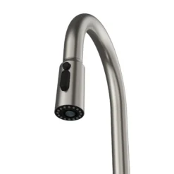 Karran Stalbridge 1.8 GPM Single Lever Lead-free Brass ADA Kitchen Faucet, Pull-Down, Spot Free Stainless Steel, KKF720SFSS