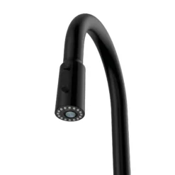 Karran Stalbridge 1.8 GPM Single Lever Lead-free Brass ADA Kitchen Faucet, Pull-Down, Matte Black, KKF720MB