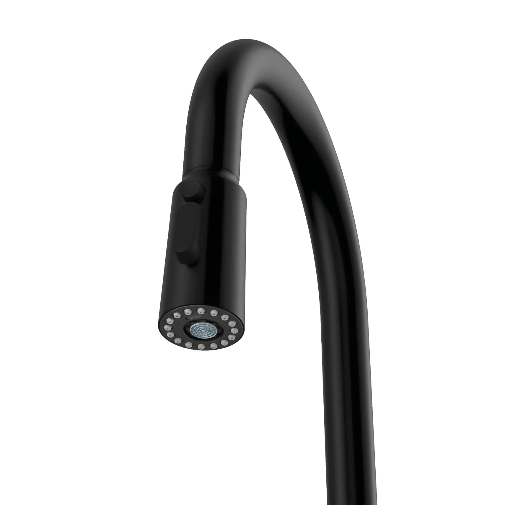 Karran Stalbridge 1.8 GPM Single Lever Lead-free Brass ADA Kitchen Faucet, Pull-Down, Matte Black, KKF720MB