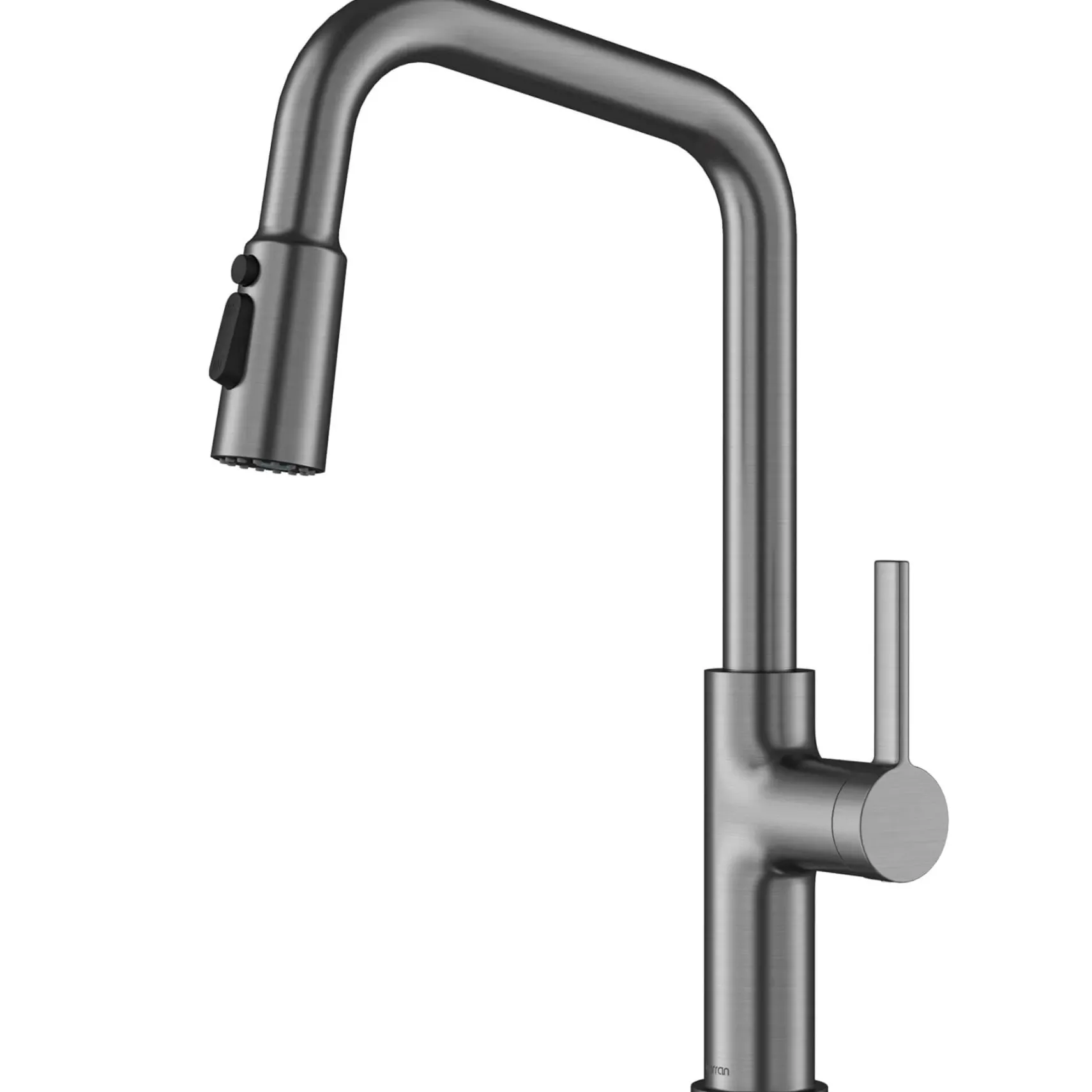 Karran Stalbridge 1.8 GPM Single Lever Lead-free Brass ADA Kitchen Faucet, Pull-Down, Spot-Free Gunmetal Grey, KKF710SFGG