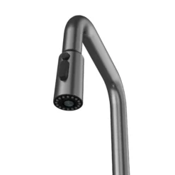 Karran Stalbridge 1.8 GPM Single Lever Lead-free Brass ADA Kitchen Faucet, Pull-Down, Spot-Free Gunmetal Grey, KKF710SFGG