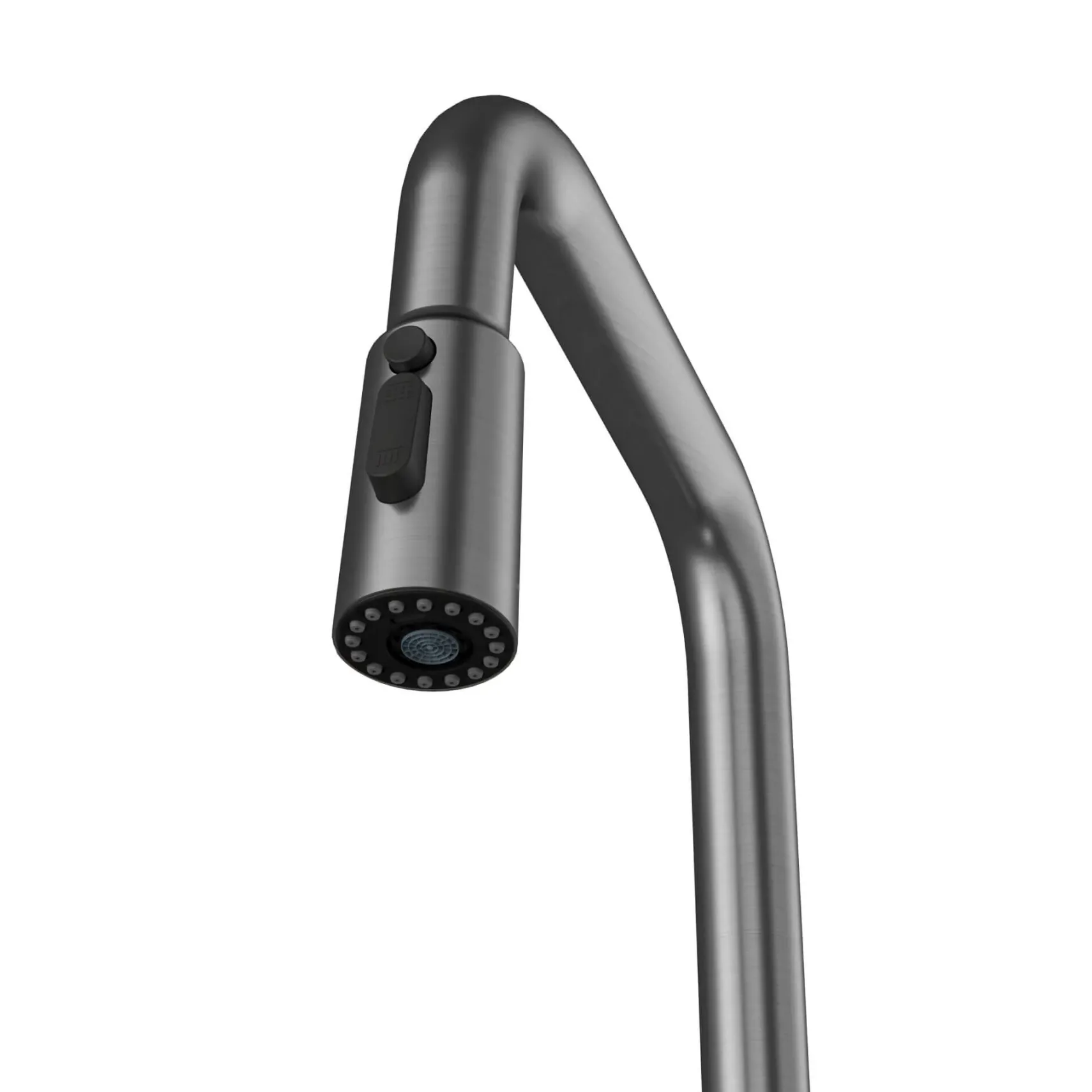 Karran Stalbridge 1.8 GPM Single Lever Lead-free Brass ADA Kitchen Faucet, Pull-Down, Spot-Free Gunmetal Grey, KKF710SFGG