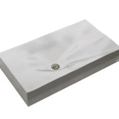 Karran Sternhagen Mirage 32.125" x 18.25" Rectangular Vessel Quartz Composite ADA Bathroom Sink, Grey, SQS300GR