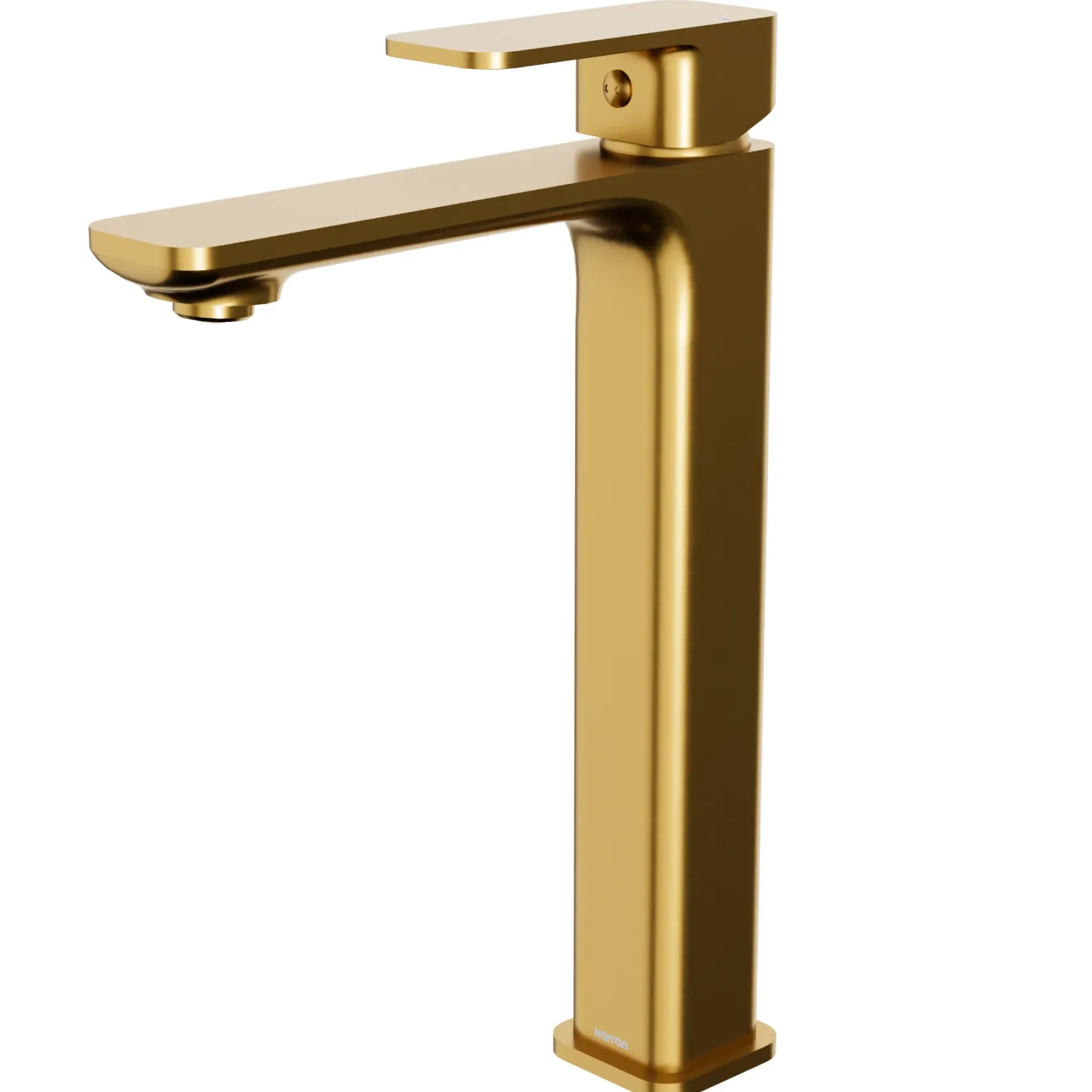 Karran Venda 1.2 GPM Single Lever Handle Lead-free Brass ADA Bathroom Faucet, Vessel, Gold, KBF512G