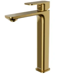 Karran Venda 1.2 GPM Single Lever Handle Lead-free Brass ADA Bathroom Faucet, Vessel, Brushed Gold, KBF512BG