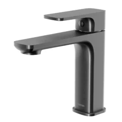 Karran Venda 1.2 GPM Single Lever Handle Lead-free Brass ADA Bathroom Faucet, Basin, Gunmetal Grey, KBF510GG