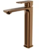Karran Venda 1.2 GPM Single Lever Handle Lead-free Brass ADA Bathroom Faucet, Vessel, Brushed Copper, KBF512BC