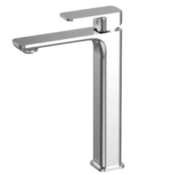 Karran Venda 1.2 GPM Single Lever Handle Lead-free Brass ADA Bathroom Faucet, Vessel, Chrome, KBF512C