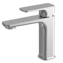Karran Venda 1.2 GPM Single Lever Handle Lead-free Brass ADA Bathroom Faucet, Basin, Stainless Steel, KBF510SS
