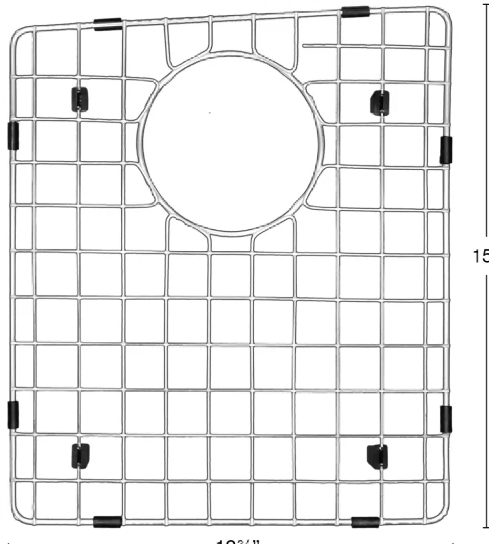 Karran 33" Drop In/Topmount Quartz Composite Kitchen Sink, 50/50 Double Bowl, Grey, QT-710-GR-PK1