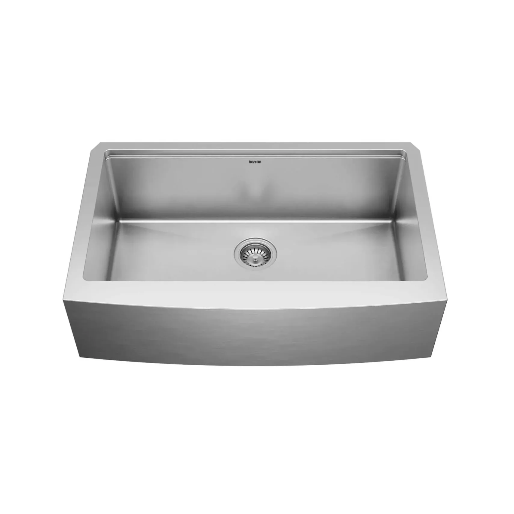 Karran Elite Workstation 33" Stainless Steel Workstation Farmhouse Sink with Accessories, 16 Gauge, WSA-45-PK1