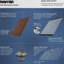 Karran Elite Workstation 30