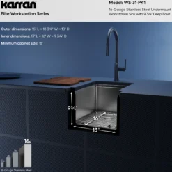 Karran Elite Workstation 15