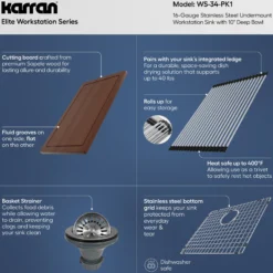 Karran Elite Workstation 27