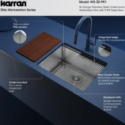 Karran Elite Workstation 23