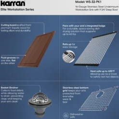 Karran Elite Workstation 23
