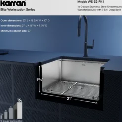 Karran Elite Workstation 23