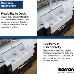 Karran Fireclay 33
