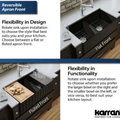 Karran Fireclay 33