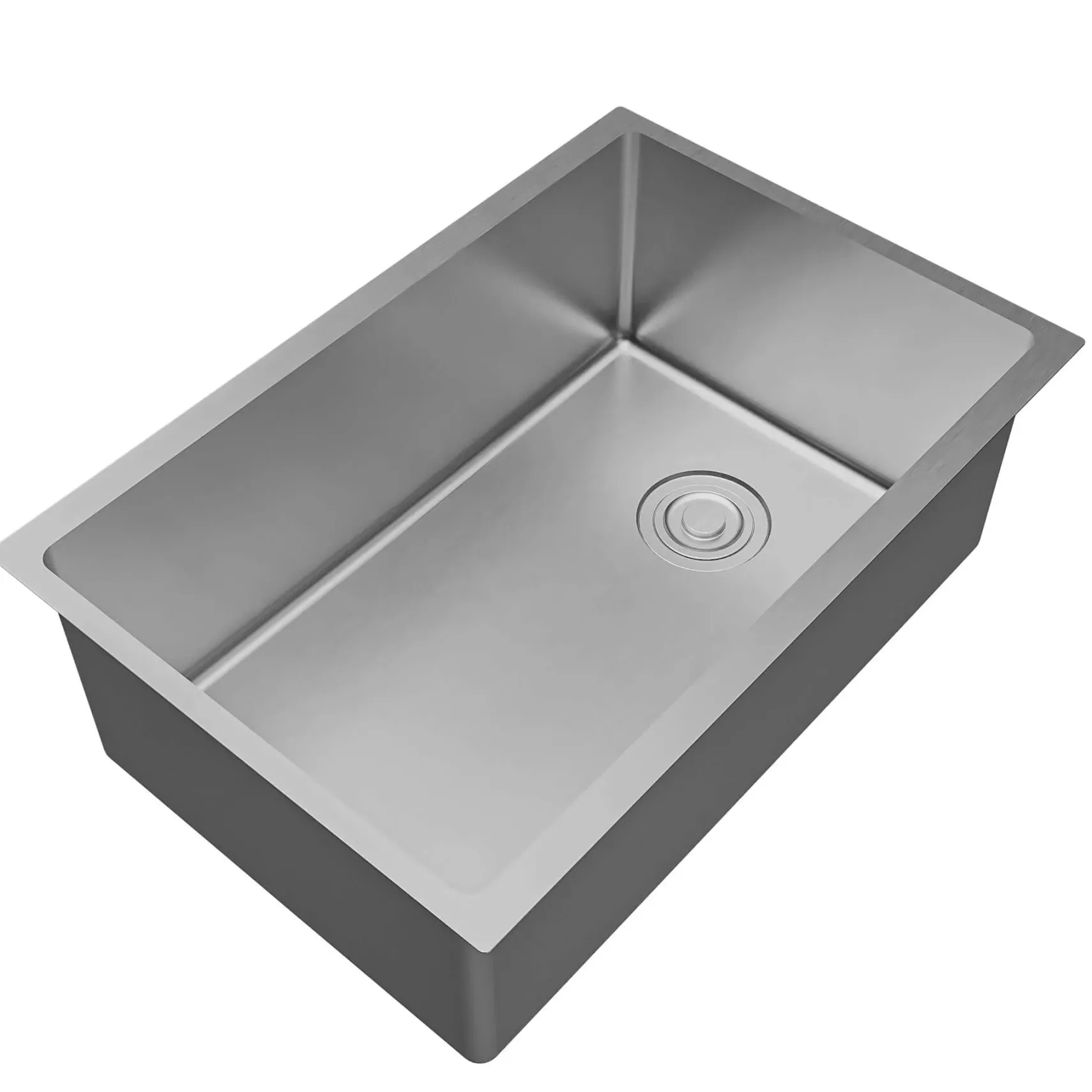 Karran Fusion 27" Undermount Stainless Steel ADA Kitchen Sink with Accessories, 16 Gauge, UUMSB2731-PK1
