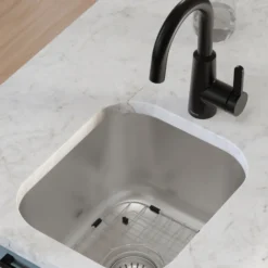 Karran Profile 15" Undermount Stainless Steel Kitchen Sink, PU59-PK1