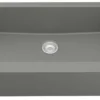 Karran 34" Quartz Composite Farmhouse Sink, Grey, QA-740-GR