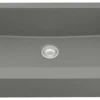 Karran 34" Quartz Composite Retrofit Farmhouse Sink, Grey, QAR-740-GR