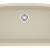Karran 33" Undermount Quartz Composite Kitchen Sink, Bisque, QU-712-BI
