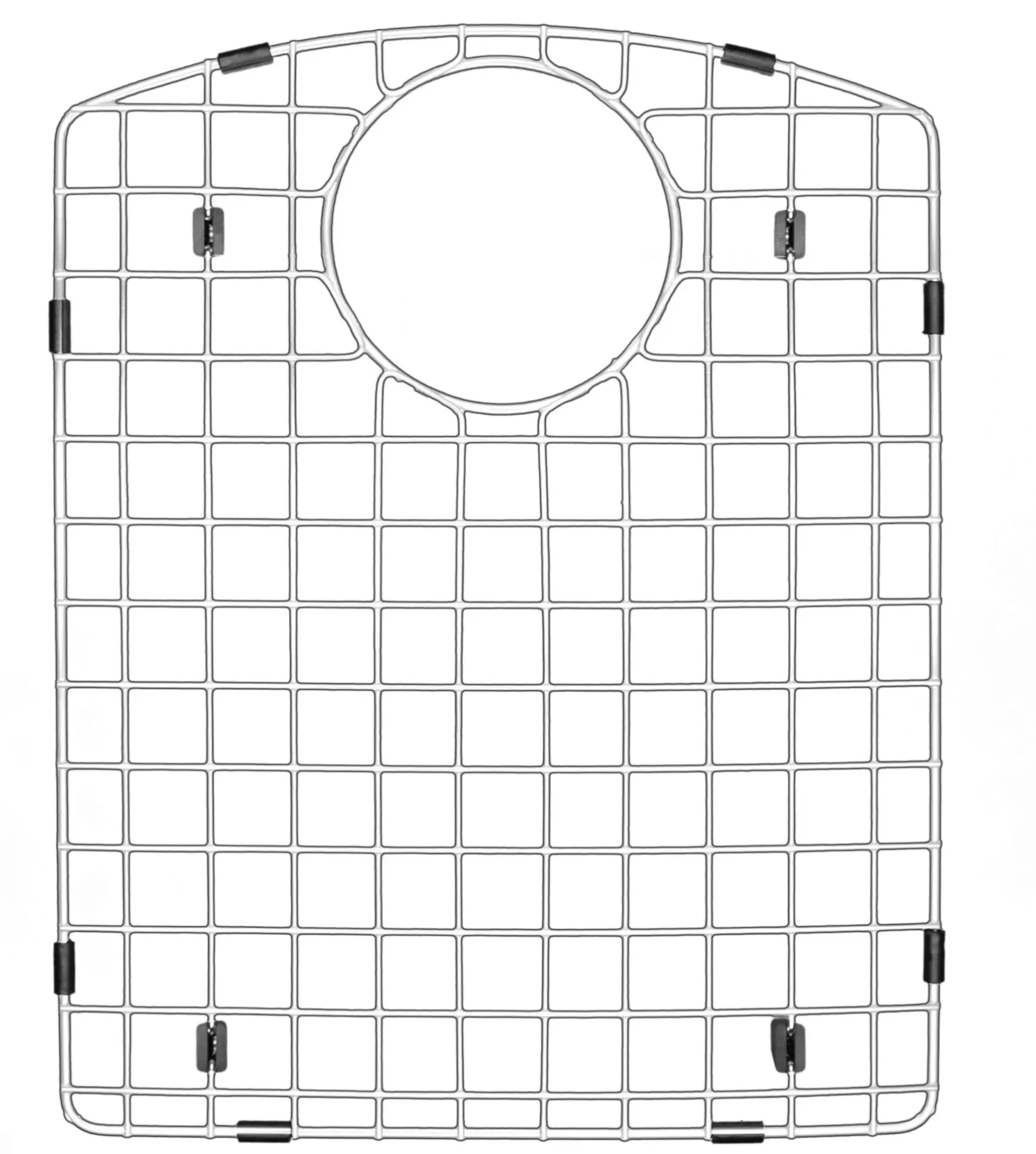 Karran 32" Undermount Quartz Composite Kitchen Sink, 60/40 Double Bowl, White, QU-610-WH-PK1