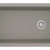 Karran 32" Undermount Quartz Composite Kitchen Sink, Concrete, QU-670-CN
