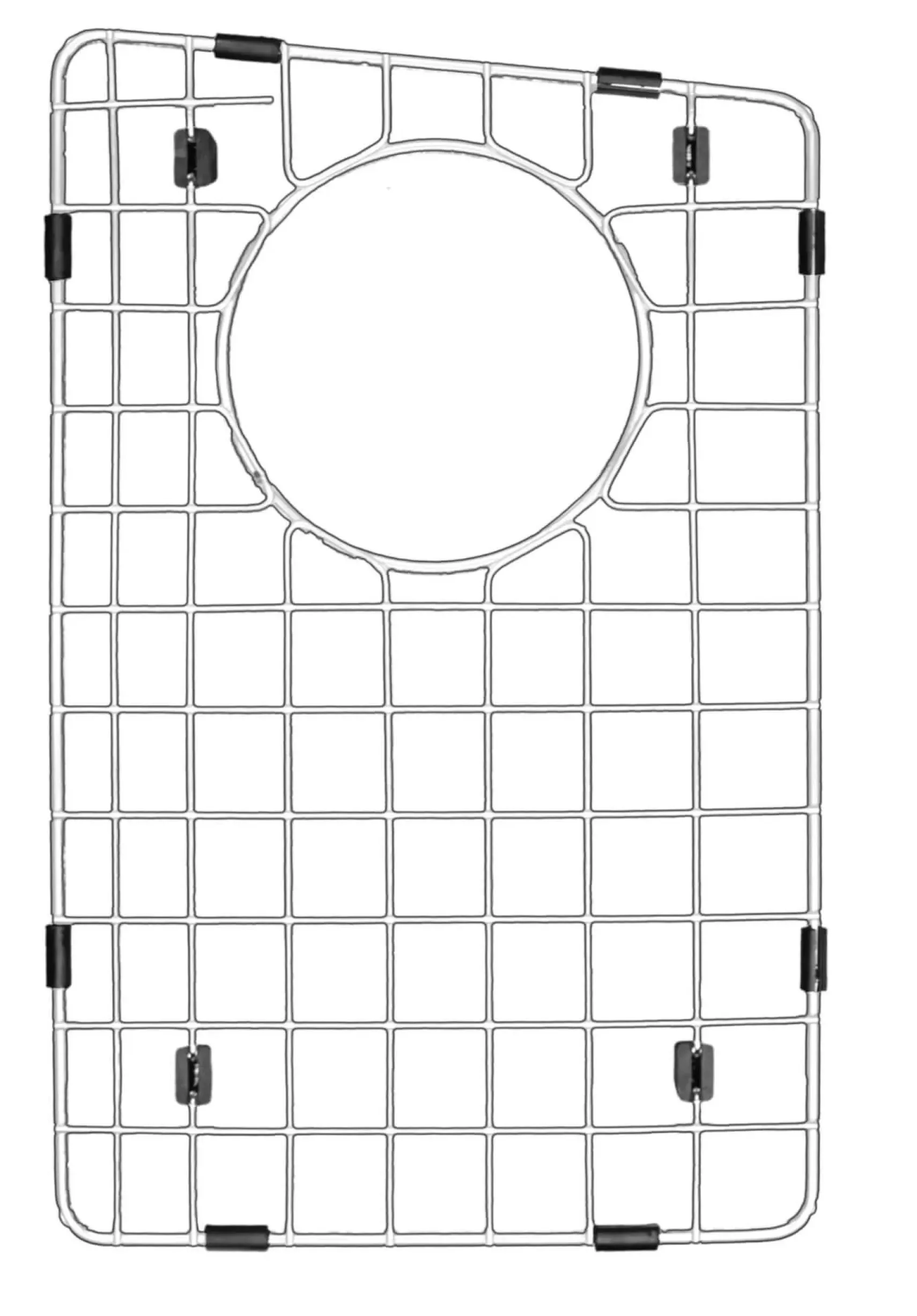Karran 32" Undermount Quartz Composite Kitchen Sink, 60/40 Double Bowl, White, QU-711-WH-PK1